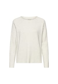 camel active - Strickpullover mit Rundhalsausschnitt - Dunkelblau