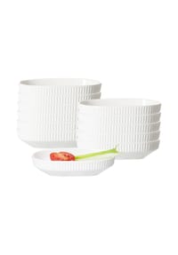 Ritzenhoff & Breker Dipschalen Kelly 12 x 8 cm 6er Set weiß - KELLY - weiß