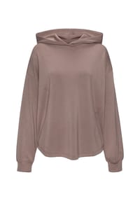 COPENHAGEN STUDIOS - Loungewear-Oberteil, Kapuze, für Damen - 118 BROWN