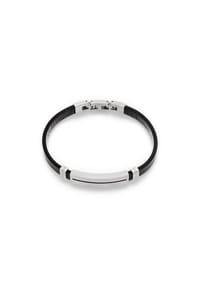 s.Oliver - Armband Leather Tag - braun