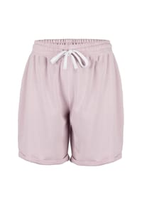ROADSIGN® australia - Damen Bermuda Easy Lounge bequeme Sweat-Shorts aus Baumwollmix, mit elastischem Bund, ideal für Freizeit und Urlaub - rosa