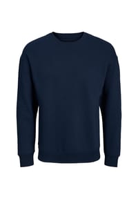 JACK & JONES - Sweatshirt STAR Basic Pullover - dunkelblau