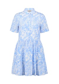 CARTOON - Blusenkleid, kurz, für Damen - 1880 WHITE/BLUE