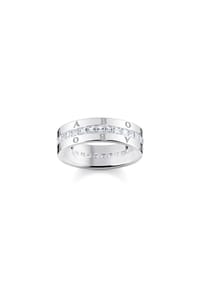 Thomas Sabo Glam & Soul - Bandring weiße Steine Pavé silber - silberfarben, weiß