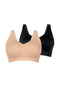 Anita - Bustier 2er Pack Lotta Prothesen BH - Creme / beige