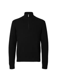 SELECTED - Pullover, Troyer, für Herren - 179099 BLACK