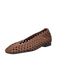 PAVEMENT - Textil Ballerinas LORINDA - Braun
