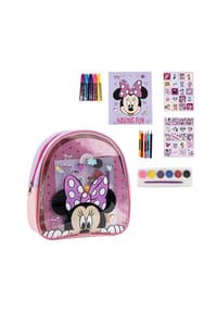 Disney - Disney Minnie Mouse Ausmal-Rucksack Kreativer Kinderrucksack - Mehrfarbig 22.0 X 23.0 X 7.0 cm