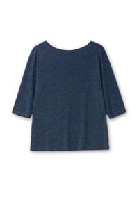 sheego - 3/4-Arm-Shirt - Saphir