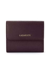 LAZAROTTI Bologna Leather - Bologna Leather Geldbörse Leder 12 cm - black
