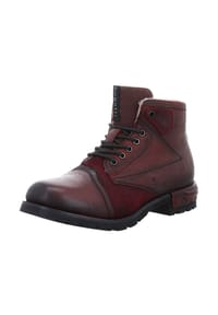 bugatti - Stiefel - darkred/darkred