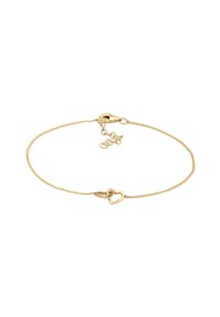 elli. - Armband Herz Heart Verschlungen Symbol 925 Silber - Gold