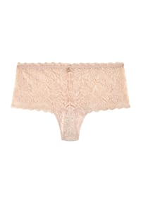 Aubade - 2k Rosessence Care String "Saint Tropez", Spitze, für Damen - NUDE