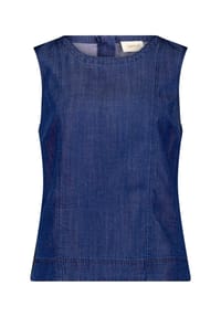CARTOON - Blusentop, Rundhals, für Damen - 8620 D.BLUE DENIM