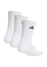 adidas - Kurzsocken, gepolstert, 3er-Pack, für Herren - WHITE/BLACK