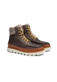LLOYD - Schnürstiefeletten "Efrem", gefüttert, für Herren - COFFE/NATURAL