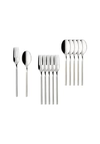 Villeroy & Boch Kaffeebesteck Bundle NewWave 12er Set edelstahl - NEWWAVE - edelstahl