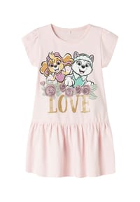 Paw Patrol Mädchenkleid Mit Skye-Motiv | Offizielles Lizenzprodukt | Für Kleine Hundefans