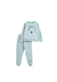 Solang - Freizeitanzug mit Print-Motiv - Pistaziengrün