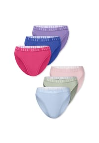 ELLE - Slip High Leg - ELLE LOGO - assorted