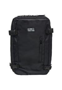 GLOBETROTTER - Daypack, RFID-Schutz - BLACK/BLACK