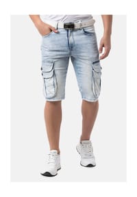 CIPO & BAXX® - Hose CK306 Mit praktischen Cargotaschen - ICEBLUE