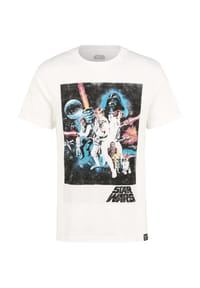 RE:COVERED - T-Shirt Star Wars Classic New Hope mit coolem Star Wars-Print - Blau