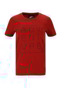 WHISTLER - T-Shirt Pine mit trendigem Frontprint - 4223 Rococco Red