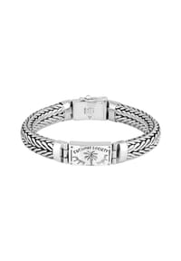 HAZE & GLORY - Armband Zopfglieder - Coconut Society 925 Silber - Silber