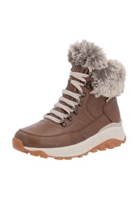 rieker - Glattleder Stiefelette - Braun