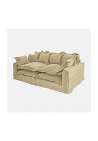 LOBERON - Sofa Terell leinen - leinen