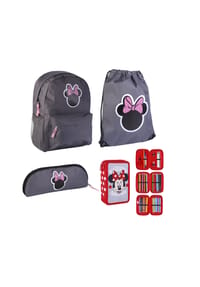 Disney - Minnie Mause Schulpaketangebot Komplett-Set 4 Tlg. für - Schwarz OneSize