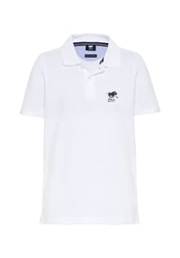 POLO SYLT - Polo mit Logo-Stickerei - 11-0601 Bright White