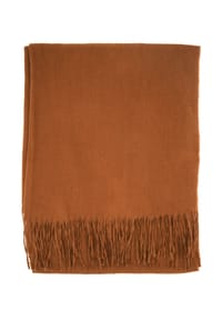 Seasons of April - Schal Larissa Weicher Uni Winter Schal im Kaschmir Mix - Dark Khaki 3