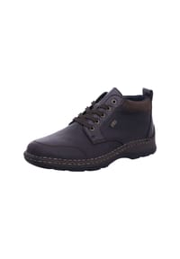 rieker - Schnürstiefelette - schwarz/toffee