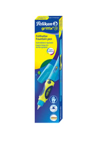 Pelikan - Füllhalter "Griffix 4", für Linkshänder - Neon Blue, blau