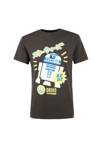 RE:COVERED - T-Shirt Star Wars R2D2 im zeitlosen Design - Black