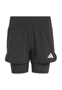 adidas - Trainingsshorts, Gummibund, für Kinder - 0 BLACK/WHITE