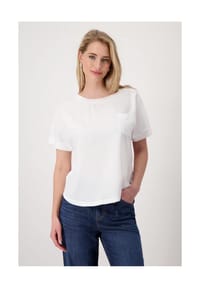 monari - Halbarmbluse - cream
