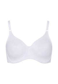 BeeDees® - Damen Bügel-BH Rock'n'Roll W aus 100 % Baumwolle, bequem, formgebend, unwattiert und ohne Schalen - schwarz