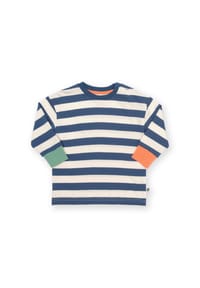 KITE - Kinder Stripy Shirt Bio-Baumwolle - blau