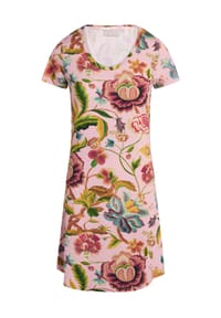ESSENZA - Isa Roselina Sleepshirt, kurz, U-Ausschnitt, für Damen - 673 EVENING ROSE
