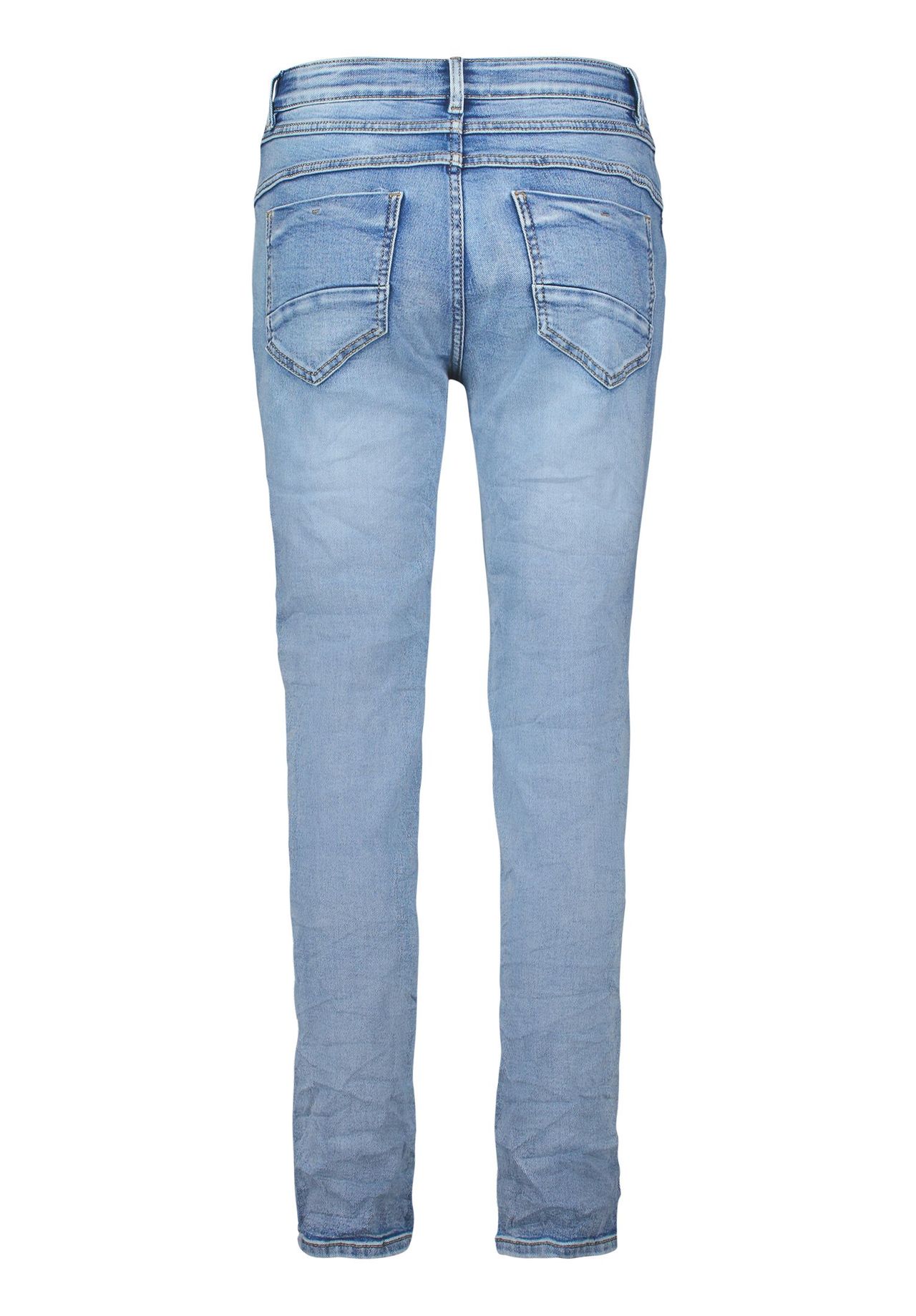 Cartoon Boyfriend-Jeans Im Vintage-Look, Blau, 40
