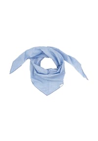 maximo® - MINI-Dreiecktuch, Streifen - cerulean-streifen