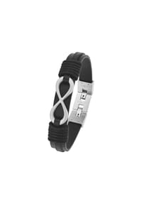 TOM TAILOR MEN - Identarmband für Herren, Edelstahl | Infinity - silber