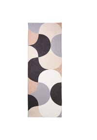 olsen - Schal mit Panneaux-Dessin und offener Kante - Almond Beige