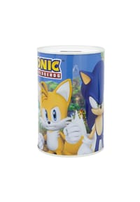 COFI - Sonic The Hedgehog Spardose bedruckt aus Metall 15 × 10 × 10 cm - Mehrfarbig 15 × 10 × 10 cm