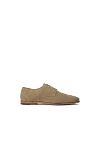 kazar - Wildleder Derby Schuhe in Taupe Farbe - Taupe