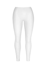 mey - Noblesse Leggings, Baumwolle, flacher Bund, uni, für Damen - schwarz