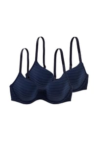 Speidel. - Schalen-BH 2er Pack Cotton & More - Blueberry